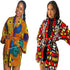 African Dresses Women Fashion Kimono Cardigan Coat Traditional Clothing Short Jacket Kimono Pattern